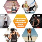 Rubruel 150 lbs Heavy Duty Resistance Bands Set