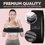 Fabric Resistance Bands for Legs and Butt Workout