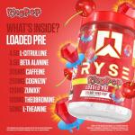 Ryse Up Loaded Pre-Workout Powder - Cherry Flavor
