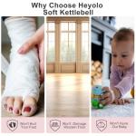 Heyolo Soft Anti-Slip Kettlebell for Home Workouts