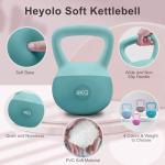 Heyolo Soft Anti-Slip Kettlebell for Home Workouts