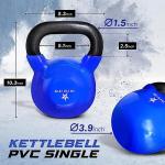 Yes4All 20KG/45LB Vinyl Coated Kettlebell