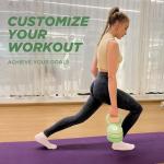 MIKE SPORT Adjustable Kettlebell Set for Home Gym