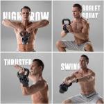 35lb Skull Kettlebell for Intense Workouts