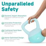 Leikefitness 4KG Soft Kettlebell for Home Workouts