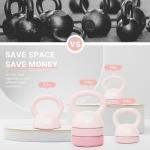 Adjustable Kettlebell Set for Home Workouts