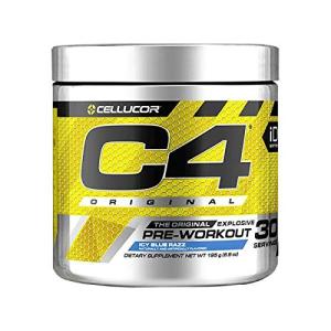 Cellucor C4 Pre Workout Icy Blue Raspberry, 30 Servings