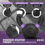 Yes4All Competition Kettlebell with Wide Handles