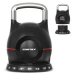 CORTEX 7-in-1 Quick Adjust Kettlebell, 2kg-20kg