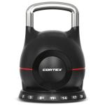 CORTEX 7-in-1 Quick Adjust Kettlebell, 2kg-20kg
