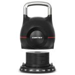 CORTEX 7-in-1 Quick Adjust Kettlebell, 2kg-20kg