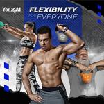 Yes4All 40LB Vinyl Kettlebell with Rubber Base