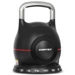 CORTEX 7-in-1 Quick Adjust Kettlebell, 2kg-20kg