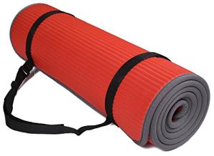 Extra Thick Anti-Slip Yoga Mat with Strap