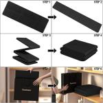 Non-Slip 1/4" TPE Folding Yoga Mat 72"x24