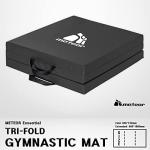Extra Large Folding Fitness Exercise Mat - Black