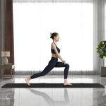 Non-Slip 1/4" TPE Folding Yoga Mat 72"x24