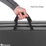 Extra Large Folding Fitness Exercise Mat - Black