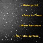 High-Density Gym Floor Mats - 6 Pack