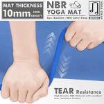 Meteor 10mm Thick Non-Slip Yoga Mat