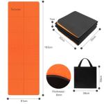 Foldable Anti-Slip Yoga Mat with Storage Bag