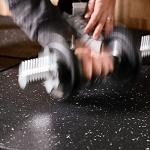 High-Density Gym Floor Mats - 6 Pack