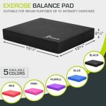 ProsourceFit Non-Slip Balance Exercise Pad