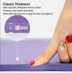 Thick Non-Slip Yoga Mat for Fitness and Pilates