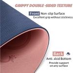 HJB VISSO Non-Slip Yoga Mat with Alignment Marks