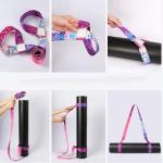 Adjustable Yoga Mat Strap - Dazzling Red