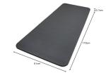 Reebok 7mm Black Training Mat