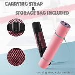 HJB VISSO Non-Slip Yoga Mat with Alignment Marks