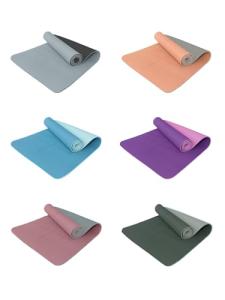 KOBONA Non-Slip Extra Thick Yoga Mat, Smokey Blue