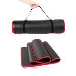 Eco-Friendly 10mm Non-Slip Yoga Mat with Strap