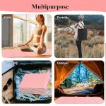 Foldable Yoga Mat with Anti-Slip Dual Sides