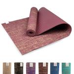 Myga Vegan Jute Yoga Mat - 5mm Plum