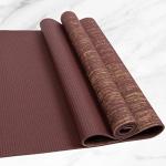 Myga Vegan Jute Yoga Mat - 5mm Plum