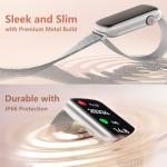 FITVII Slim Fitness Tracker with Heart Rate Monitor