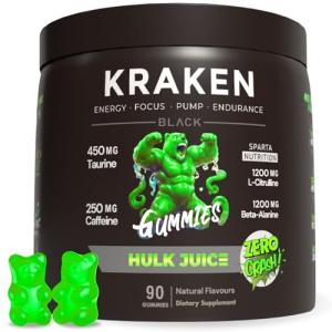 Pre Workout Gummies for Focus and Muscle Pump