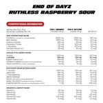 Zombie Labs End Of Dayz Pre-Workout Powder