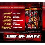 Zombie Labs End Of Dayz Pre-Workout Powder