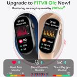 FITVII Fitness Tracker with Heart Rate and Sleep Monitor