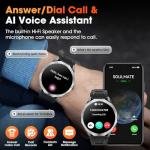 Military Smart Watch with Touch Screen and Fitness Tracker