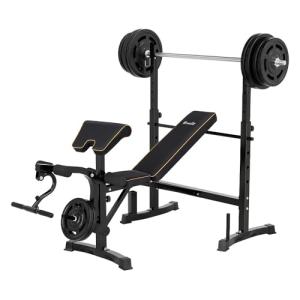 Everfit 10-in-1 Weight Bench for Home Gym