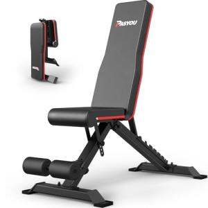 Adjustable Weight Bench for Home Gym Workouts