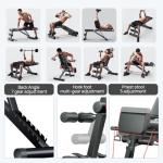 Adjustable Weight Bench for Full Body Workouts