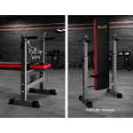 Adjustable Weight Bench with Squat Rack for Home Gym