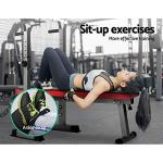 Adjustable Weight Bench with Squat Rack for Home Gym