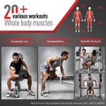 JOROTO MD80 Adjustable Weight Bench - 1000 Lbs Capacity