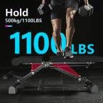 Adjustable 13-in-1 Weight Bench for Home Gym
